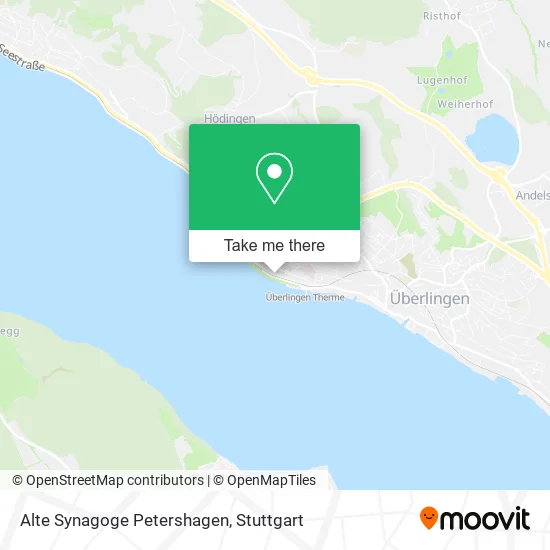 Карта Alte Synagoge Petershagen