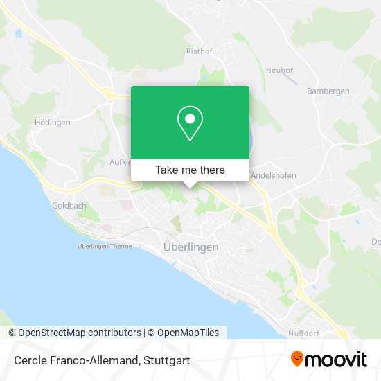 Cercle Franco-Allemand map
