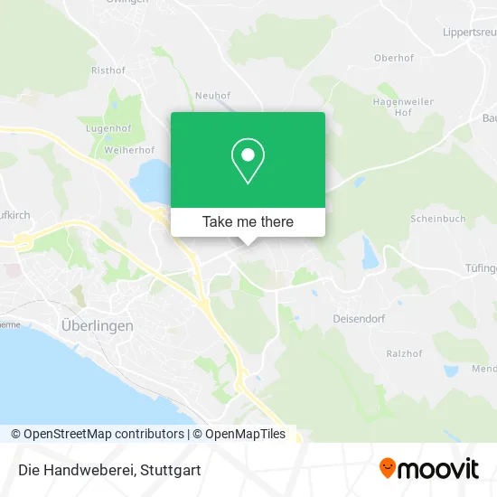 Карта Die Handweberei
