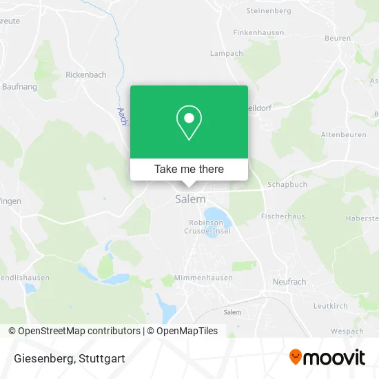 Карта Giesenberg