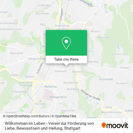 Willkommen im Leben - Verein zur Förderung von Liebe, Bewusstsein und Heilung map