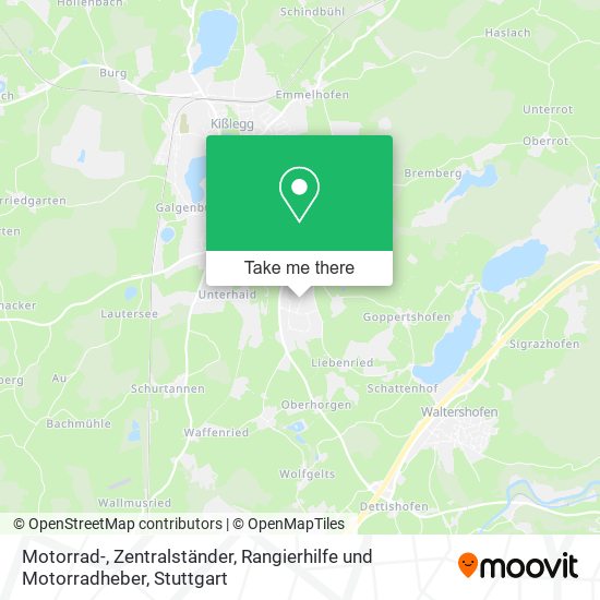 Motorrad-, Zentralständer, Rangierhilfe und Motorradheber map