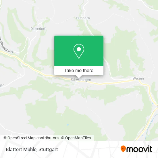Карта Blattert Mühle