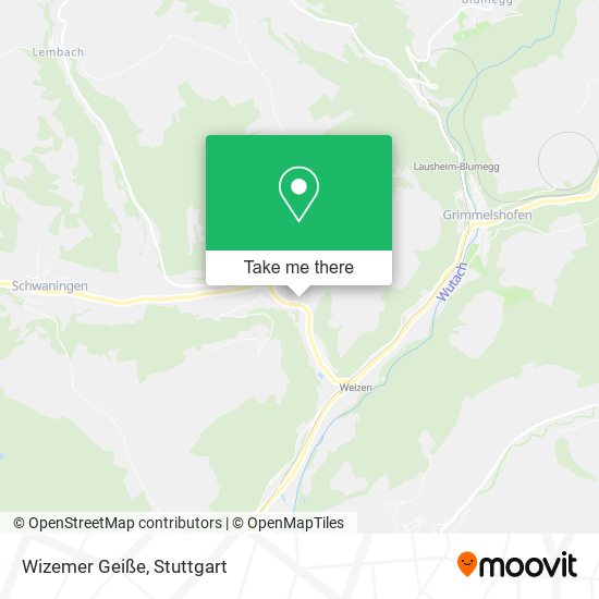Карта Wizemer Geiße