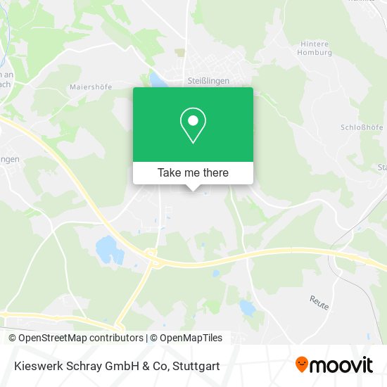 Kieswerk Schray GmbH & Co map