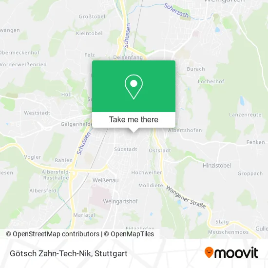 Карта Götsch Zahn-Tech-Nik