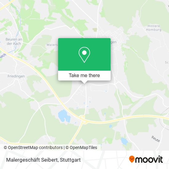 Malergeschäft Seibert map