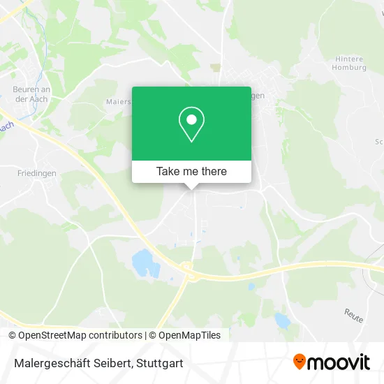 Карта Malergeschäft Seibert