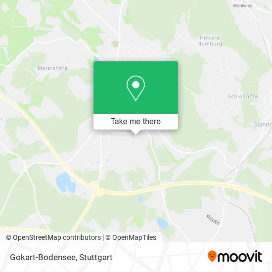 Карта Gokart-Bodensee