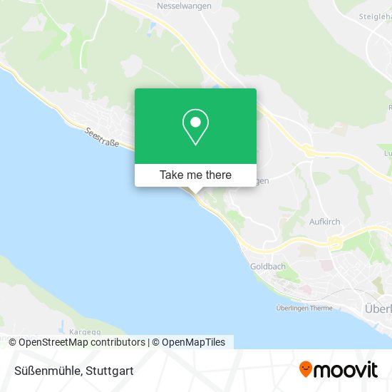 Süßenmühle map