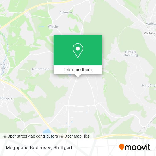 Карта Megapano Bodensee