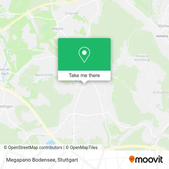 Карта Megapano Bodensee