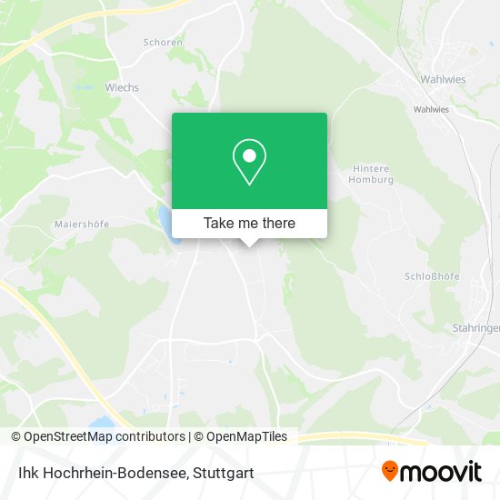 Ihk Hochrhein-Bodensee map