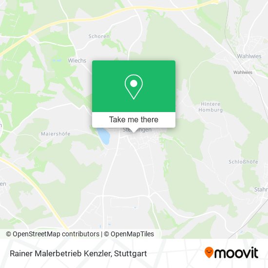 Rainer Malerbetrieb Kenzler map