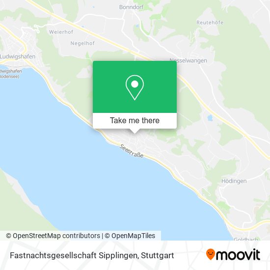 Fastnachtsgesellschaft Sipplingen map