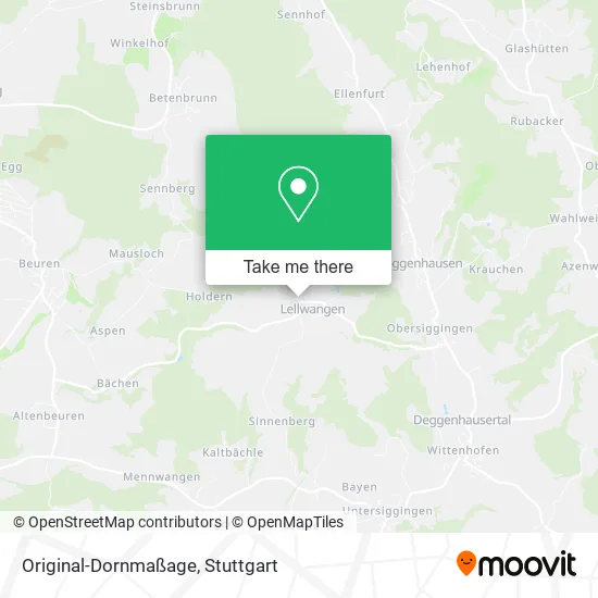 Карта Original-Dornmaßage