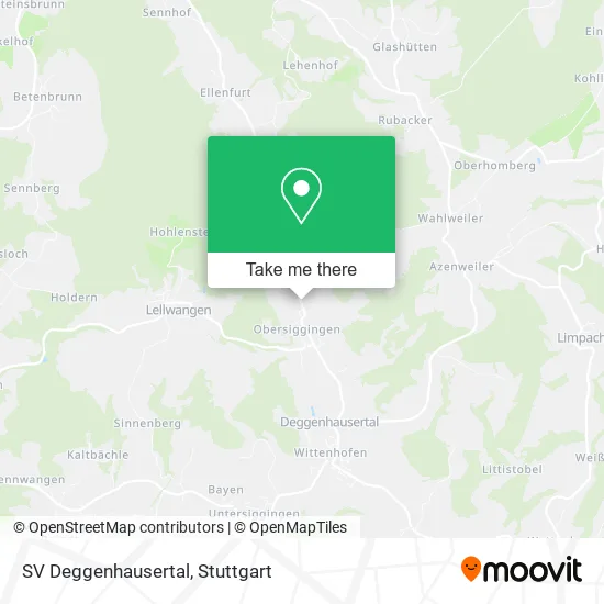 Карта SV Deggenhausertal
