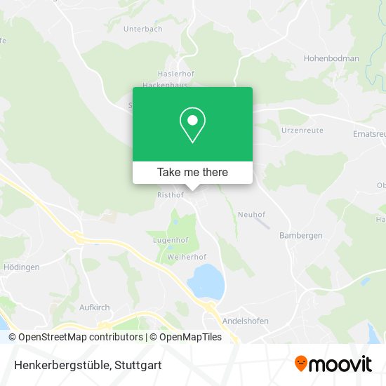 Henkerbergstüble map