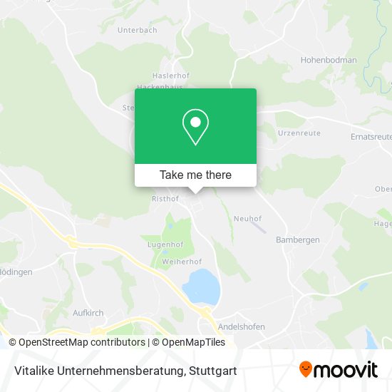 Карта Vitalike Unternehmensberatung