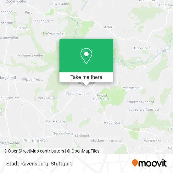 Stadt Ravensburg map