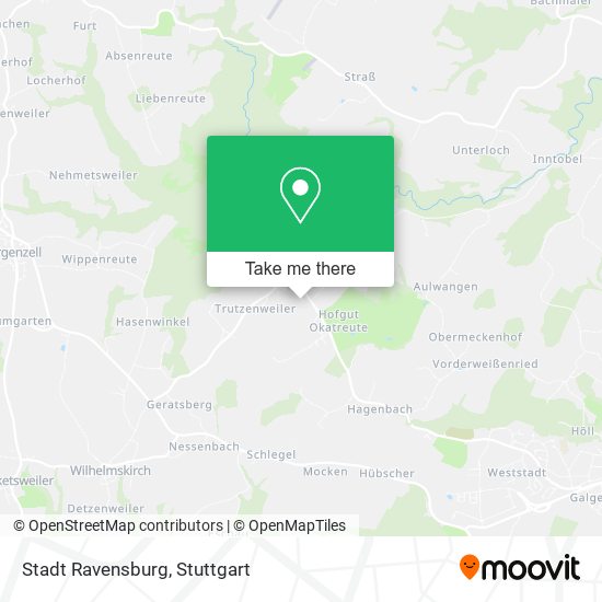 Stadt Ravensburg map
