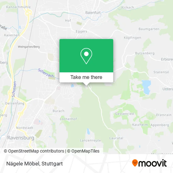 Карта Nägele Möbel