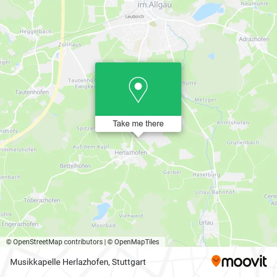 Карта Musikkapelle Herlazhofen