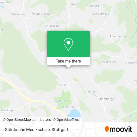 Карта Städtische Musikschule