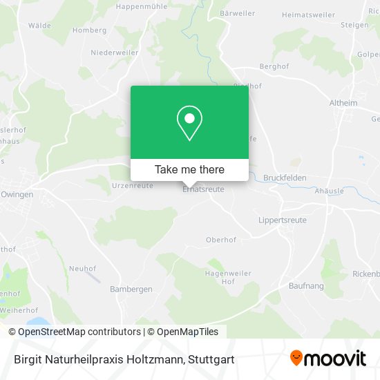Birgit Naturheilpraxis Holtzmann map