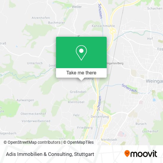 Карта Adis Immobilien & Consulting