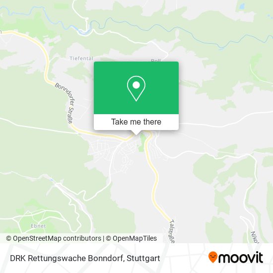 DRK Rettungswache Bonndorf map