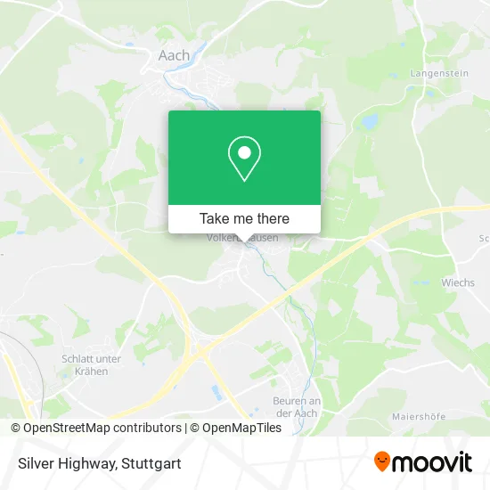 Карта Silver Highway
