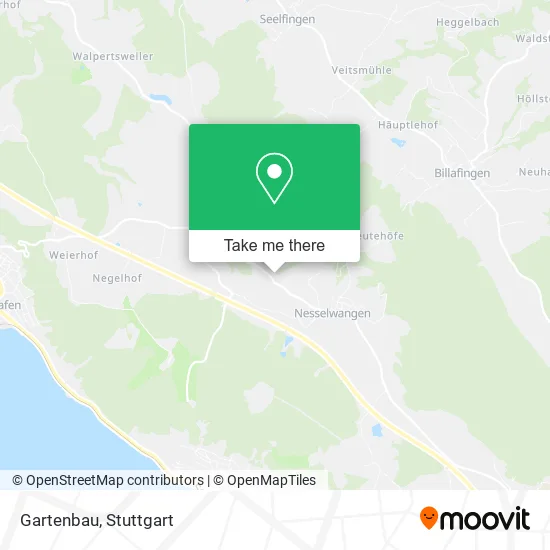 Карта Gartenbau