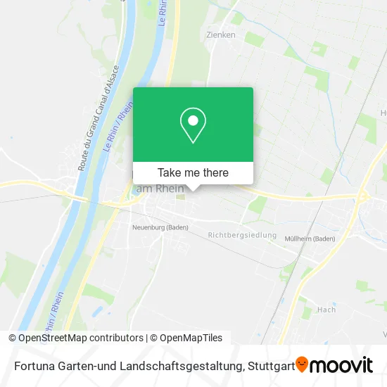 Карта Fortuna Garten-und Landschaftsgestaltung