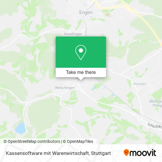 Карта Kassensoftware mit Warenwirtschaft