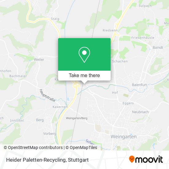 Heider Paletten-Recycling map
