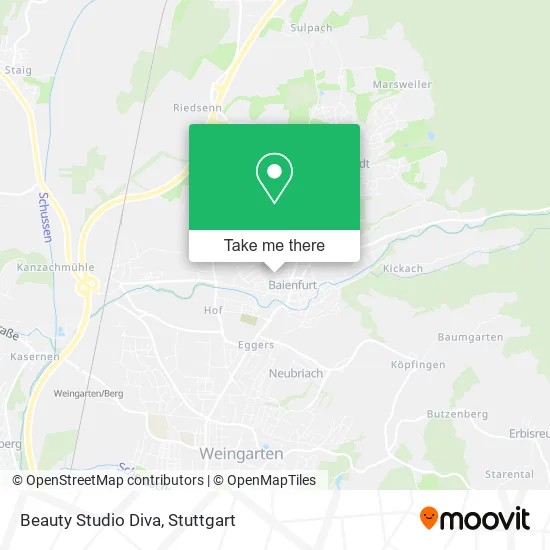 Карта Beauty Studio Diva
