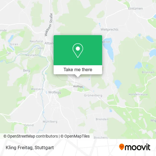Карта Kling Freitag