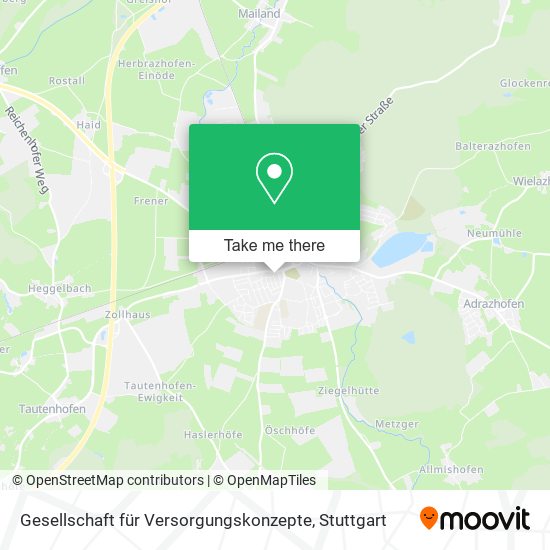 Gesellschaft für Versorgungskonzepte map