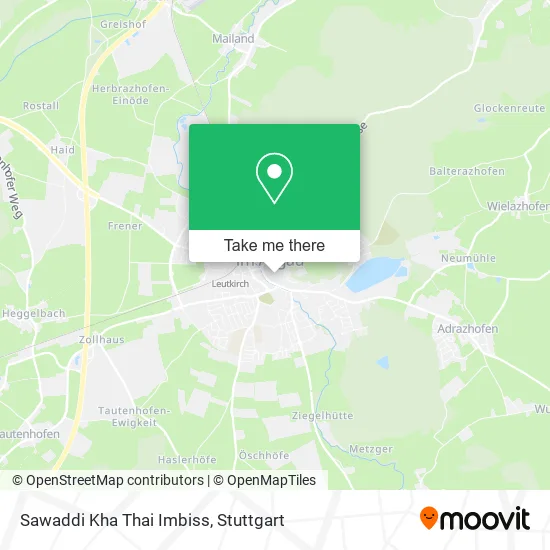 Карта Sawaddi Kha Thai Imbiss