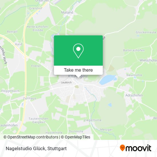 Nagelstudio Glück map