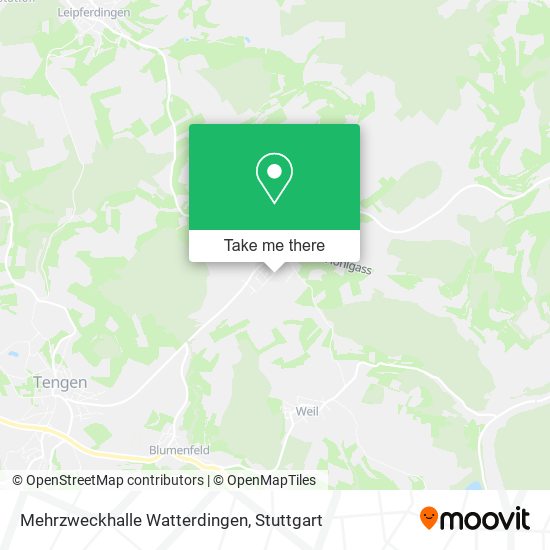 Mehrzweckhalle Watterdingen map