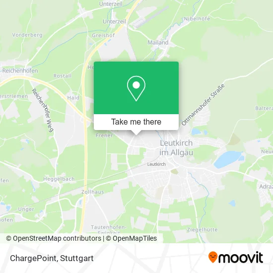 Карта ChargePoint