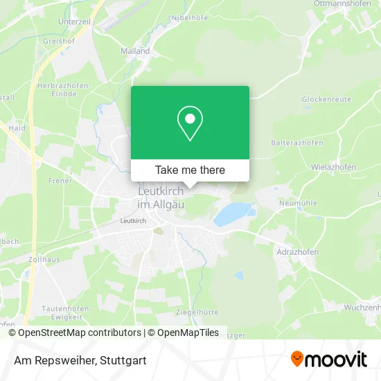 Карта Am Repsweiher