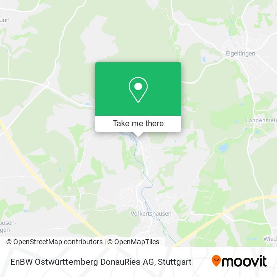 EnBW Ostwürttemberg DonauRies AG map