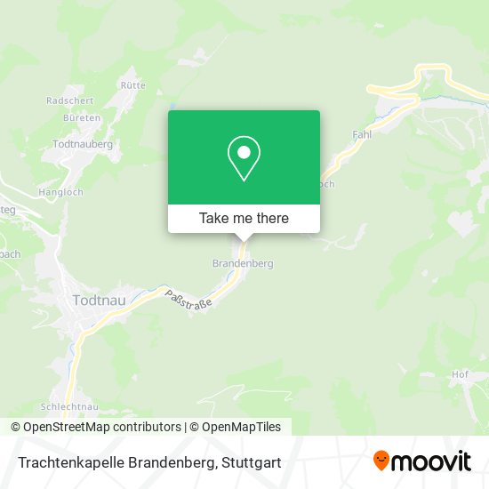 Trachtenkapelle Brandenberg map