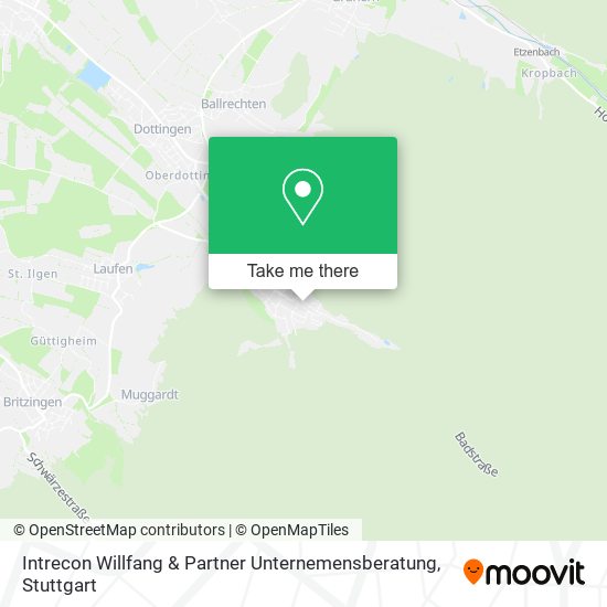 Карта Intrecon Willfang & Partner Unternemensberatung