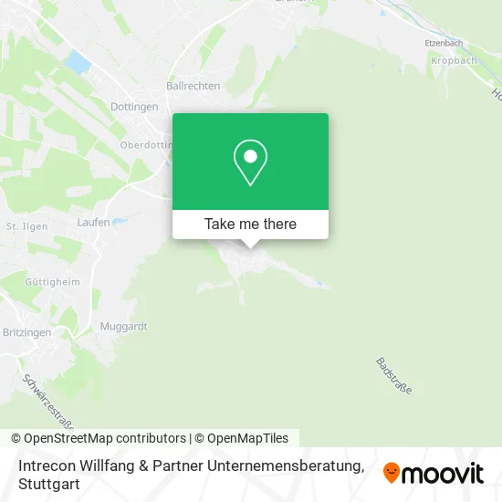 Карта Intrecon Willfang & Partner Unternemensberatung