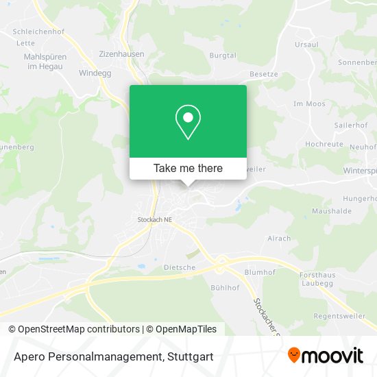 Apero Personalmanagement map