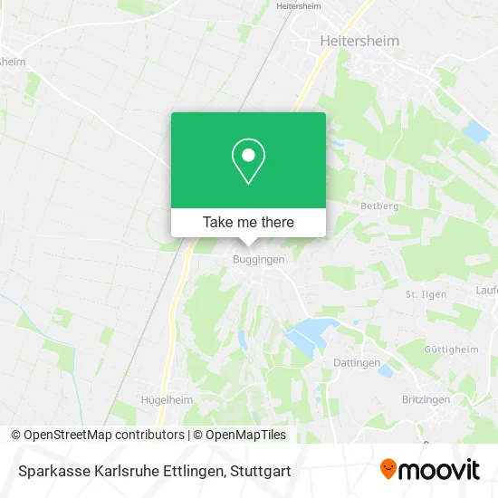 Карта Sparkasse Karlsruhe Ettlingen